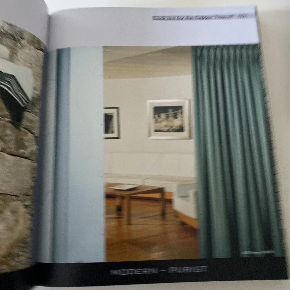 2004 ADO Int'l, 50th Anniversary Book, modern Scandinavian drapery design